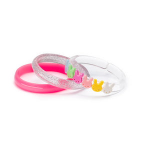 Bunnies Bangles- Neon Pink