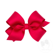 Load image into Gallery viewer, Satin w/ Grosgrain Underlay Bow
