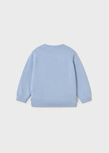 Load image into Gallery viewer, Basic Cotton Sweater- Light Blue
