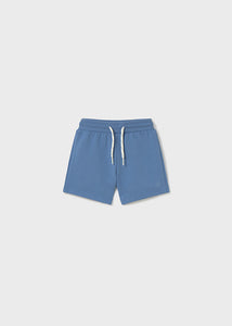 Basic Fleece Shorts- Capri Blue