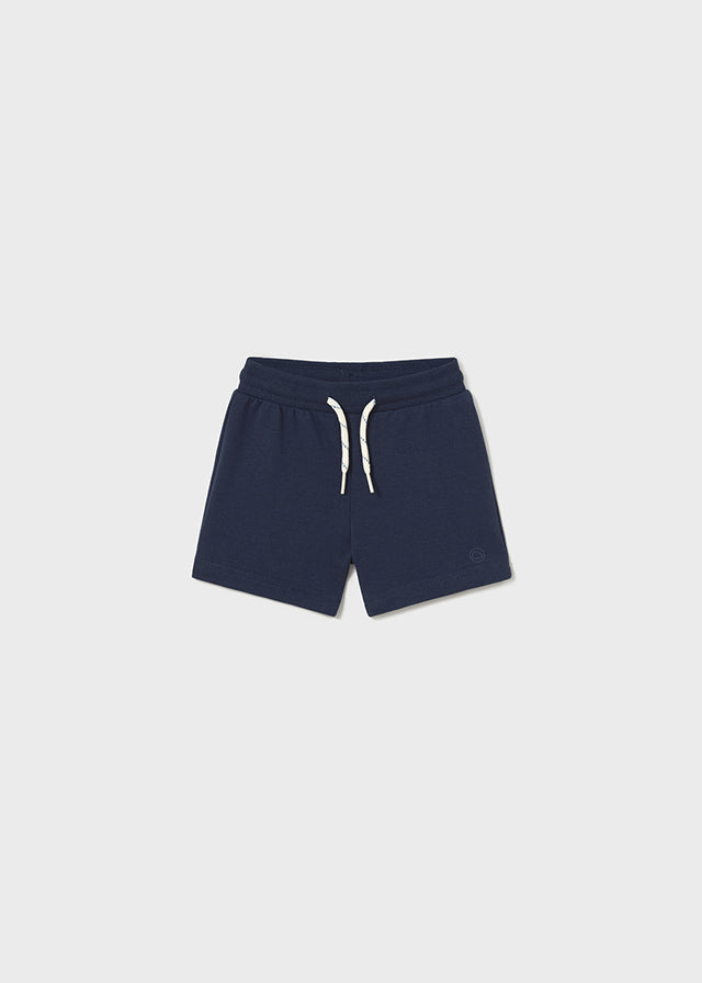 Basic Fleece Shorts- Navy Blue