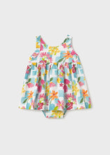 Load image into Gallery viewer, Floral Printed Dress w/ Bloomers- Agate
