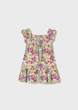 Load image into Gallery viewer, Flower Garden Printed Dress- Agate
