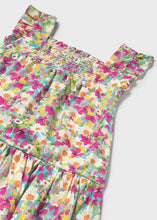 Load image into Gallery viewer, Flower Garden Printed Dress- Agate
