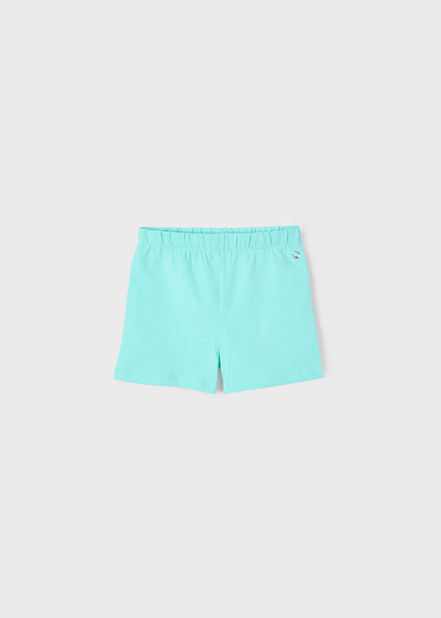 Biker Shorts- Aqua