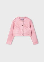 Load image into Gallery viewer, Metallic Snap Jacket- Rose
