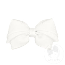 Load image into Gallery viewer, Pleated Organza Grosgrain Underlay Bow

