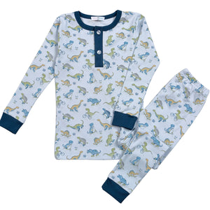 Dinosaurus on Wheels Pima Pajamas