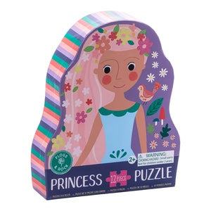 Princess Shaped 12 Piece Jigsaw with Shaped Box