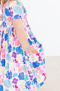 Dahlia Dreams Pocket Twirl Dress