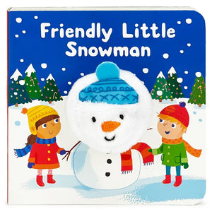 Friendly Little Snowman Puppet Book