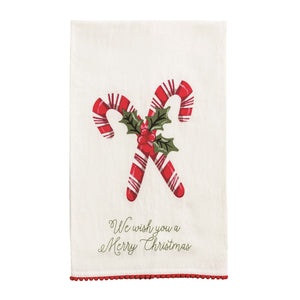 Candy Cane Hand Towel