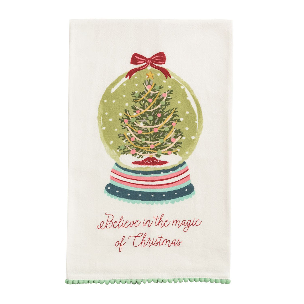 Snow Globe Hand Towel