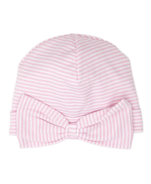Kissy Stripe Novelty Hat- Pink