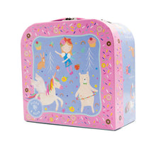 Load image into Gallery viewer, Rainbow Fairy 7pc Tin Tea Set
