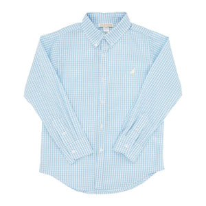 Dean's List Shirt- Brookline Blue Windowpane