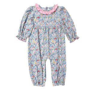 Liberty Flower Girls Romper