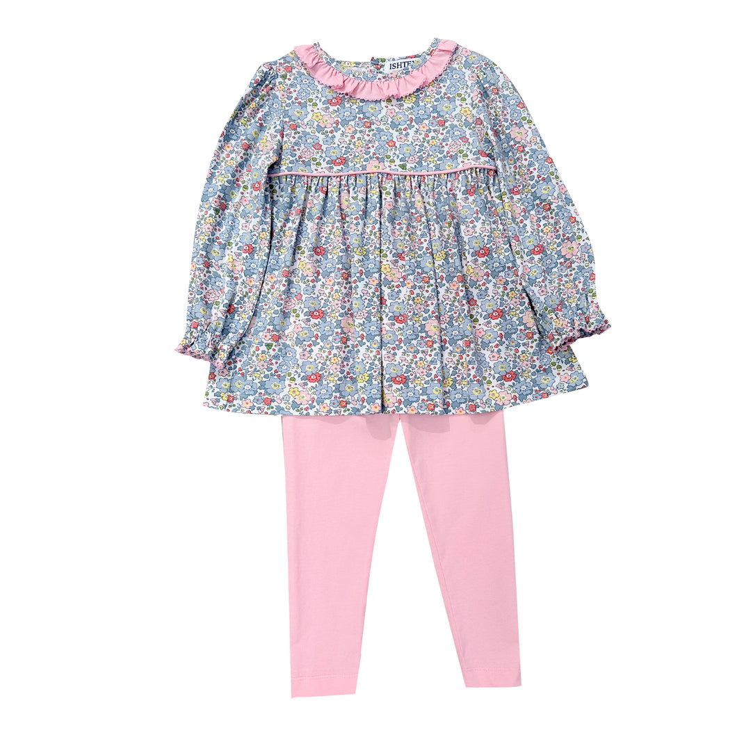 Liberty Flower Girls Legging Set