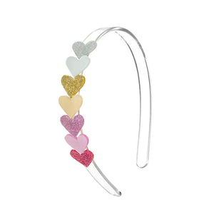 Centipede Heart Pearl Shades Headband