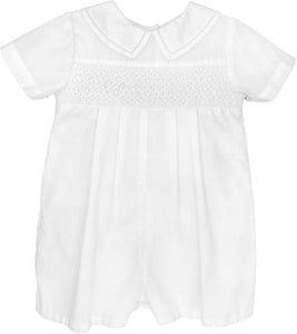Smocked Romper w/ Hat