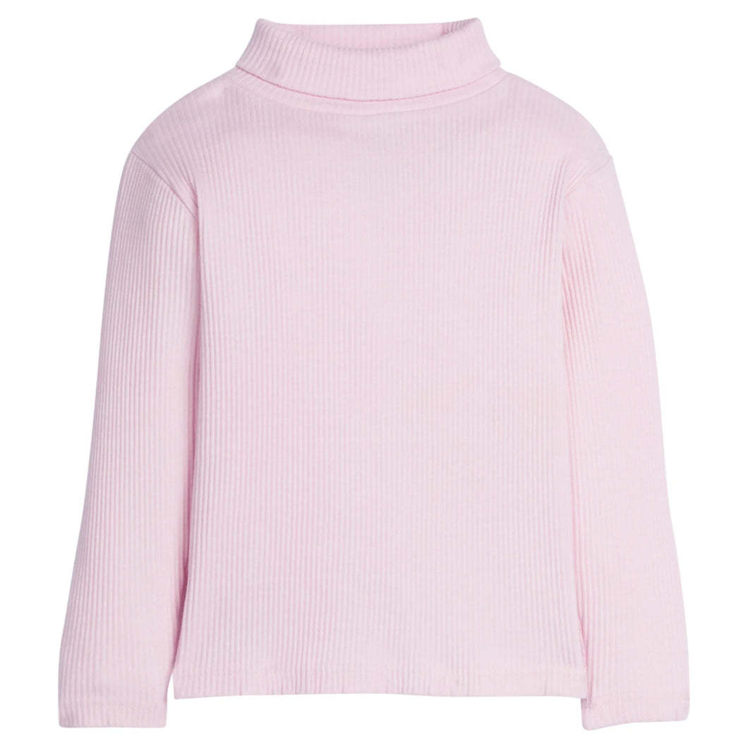 Ribbed Turtleneck - Bubblegum