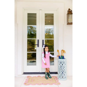 Tatum’s Turtleneck- Sanibel Strawberry (White)