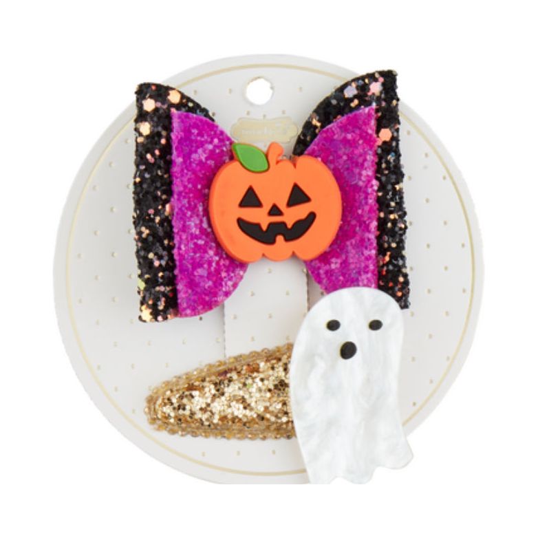 Bow Halloween Hair Clips