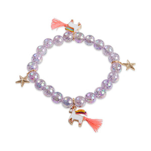 Unicorn Star Bracelet- Purple