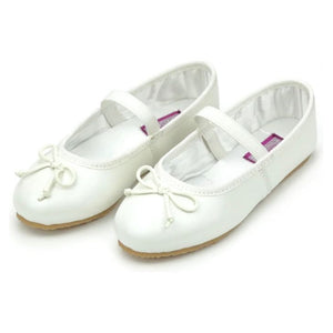 Alia Ballerina Flat - Pearl White