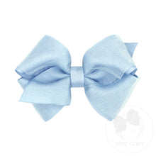 Load image into Gallery viewer, Organza Grosgrain Overlay Bow
