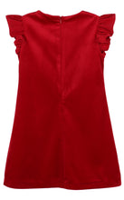 Load image into Gallery viewer, Deluxe Velvet Shift Dress 2.0 in Red
