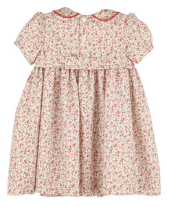 Mulberry Smock Dress- Red