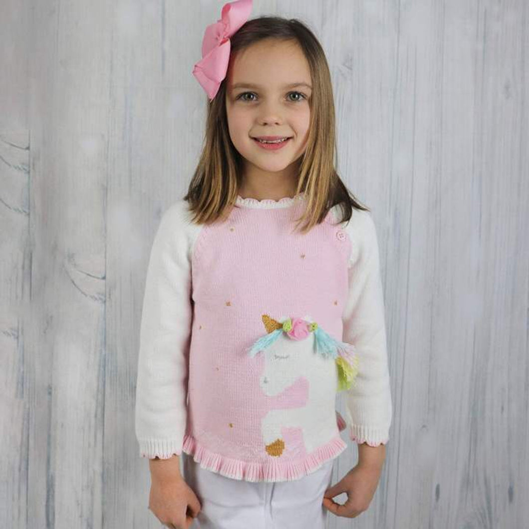 Pink Unicorn Sweater