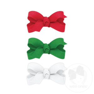 Baby Bows w/ Knot Wrap- 3 Pack