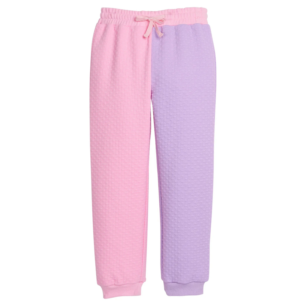 Color Block Jogger - Pink & Lilac