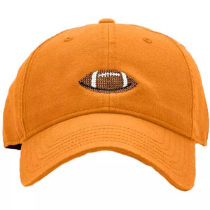 Football on Persimmon Orange Hat