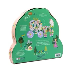 Fairy Tale Carriage Shaped 80pc Puzzle