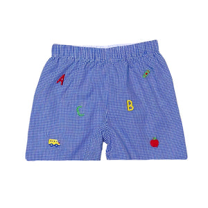 ABC Leo Shorts-Royal Blue Micro