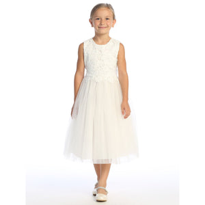 First Communion Dress-Lace & Tulle Dress