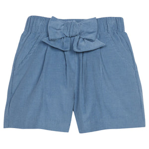 Bow Short - Stormy Blue Cord