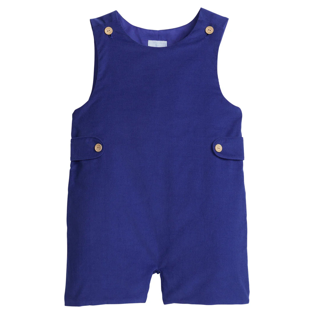 Button Tab John John - Royal Blue Cord