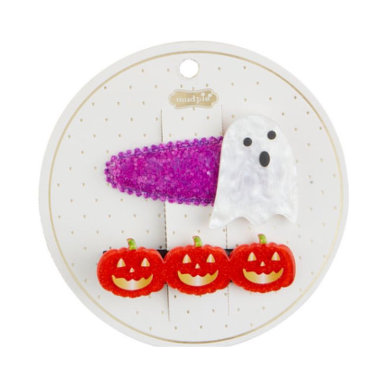 Ghost Halloween Hair Clips