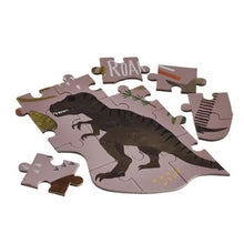 Load image into Gallery viewer, Dinosaur Dino Shaped 80pc Puzzle
