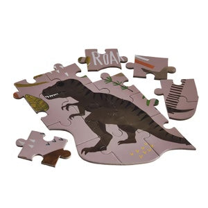 Dinosaur Dino Shaped 80pc Puzzle