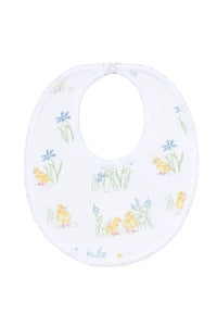Chicks Print Baby Bib