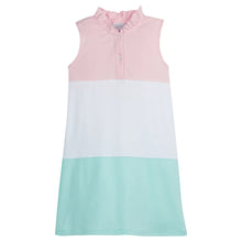 Load image into Gallery viewer, Color Block Hastings Polo Dress - Pink
