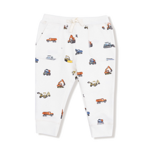 Construction Vehicles Hoodie & Jogger Set