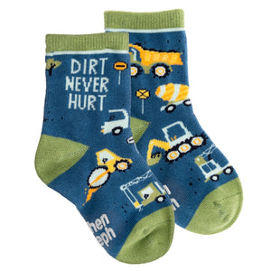 Construction Toddler Socks