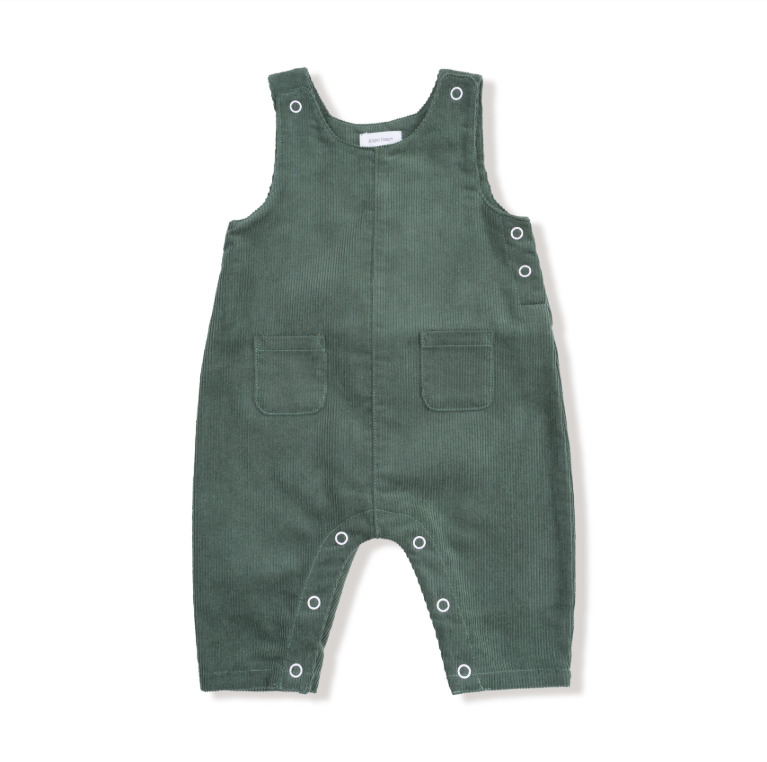 Corduroy Uni Overall- Dk Ivy