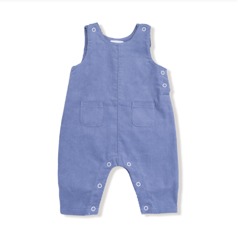 Corduroy Uni Overall- Stonewash